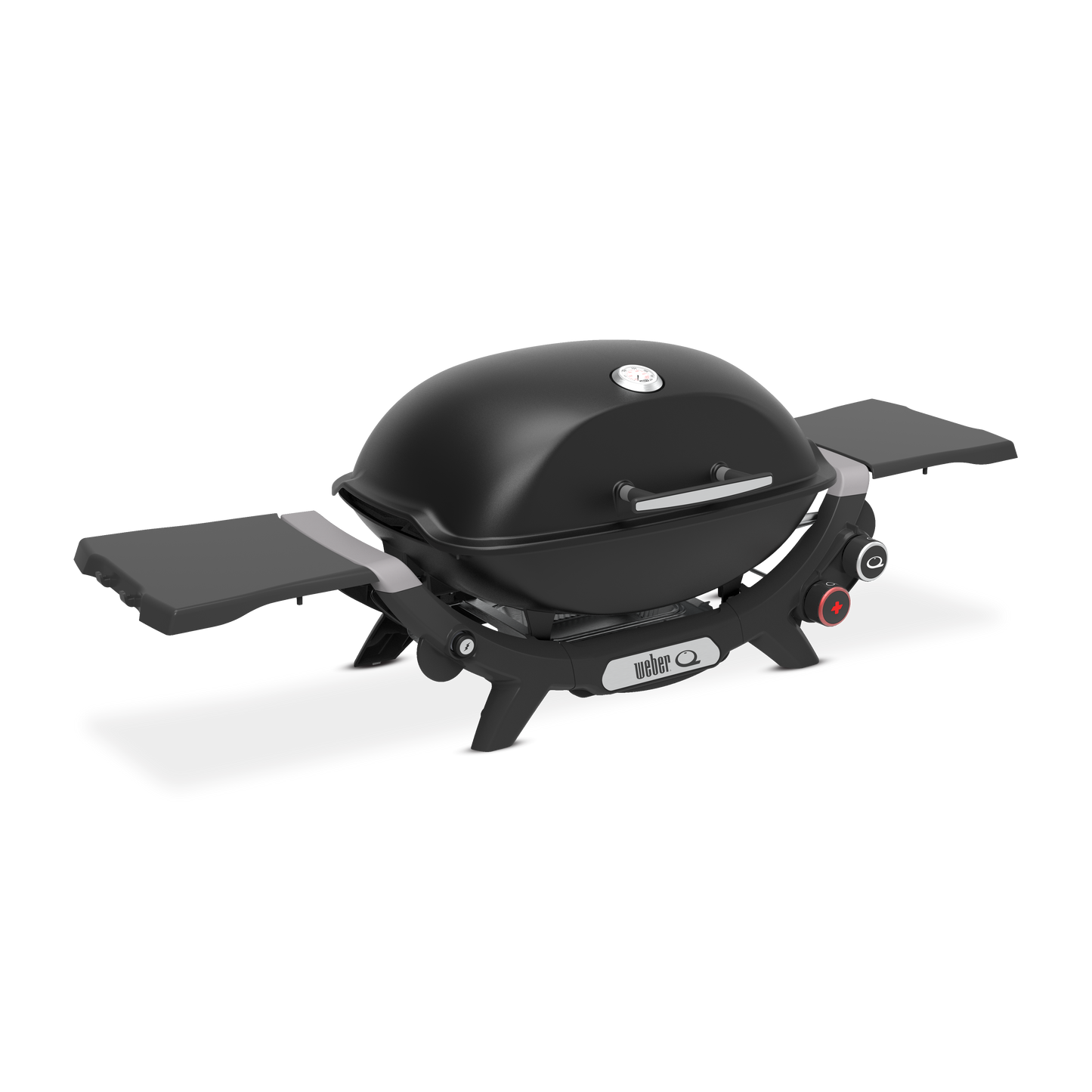 Weber Q2800N+ Portable Propane Gas Grill in Midnight Black