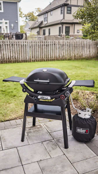 Weber Q2800N+ Portable Propane Gas Grill in Midnight Black
