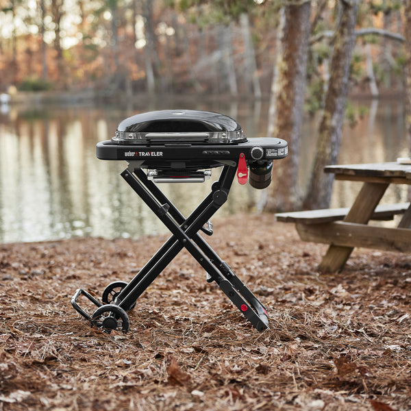 Weber Traveler® Compact Portable Gas Grill