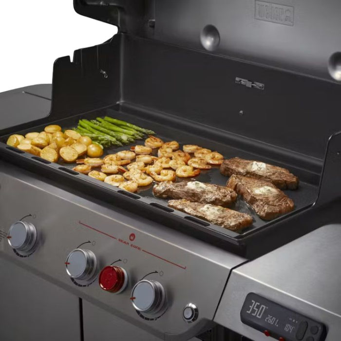 Rust-Resistant Griddle Insert Compatible with 4-burner Genesis 2016+