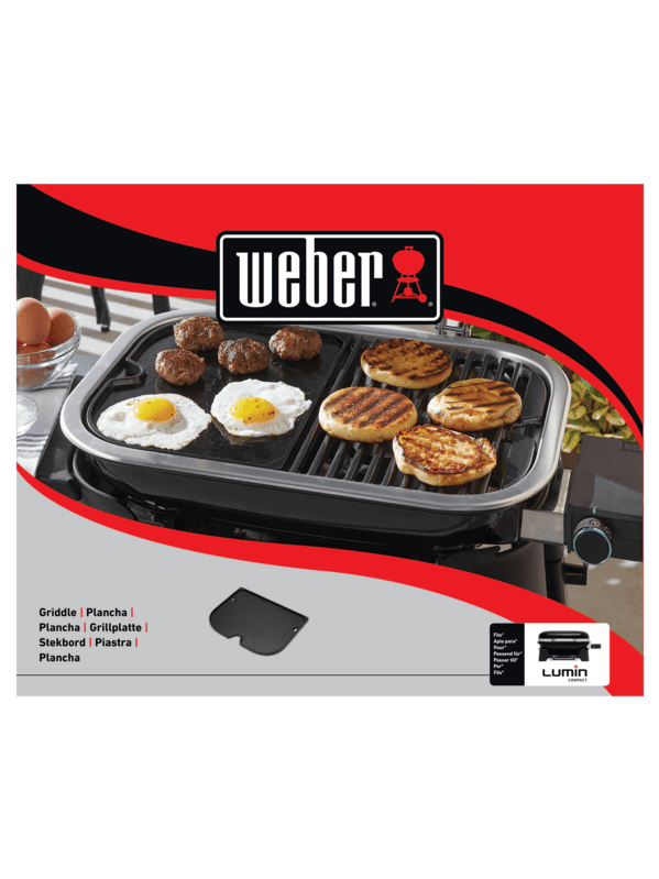 Weber Griddle – Lumin Compact Electric Grill Weber Chilliwack BBQ Supply