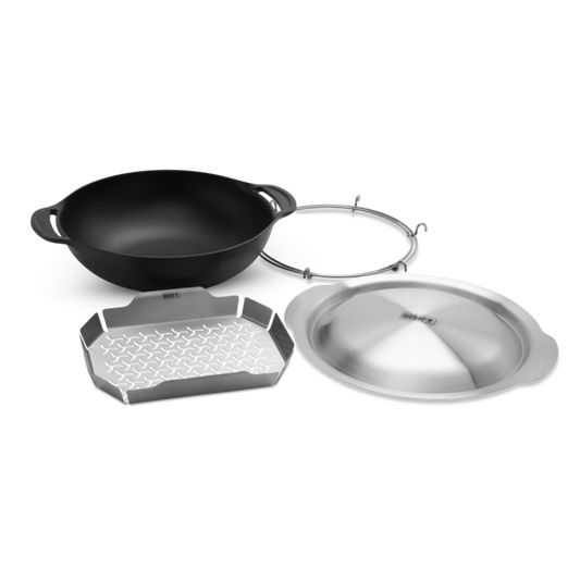 WEBER CRAFTED Wok & Steamer
