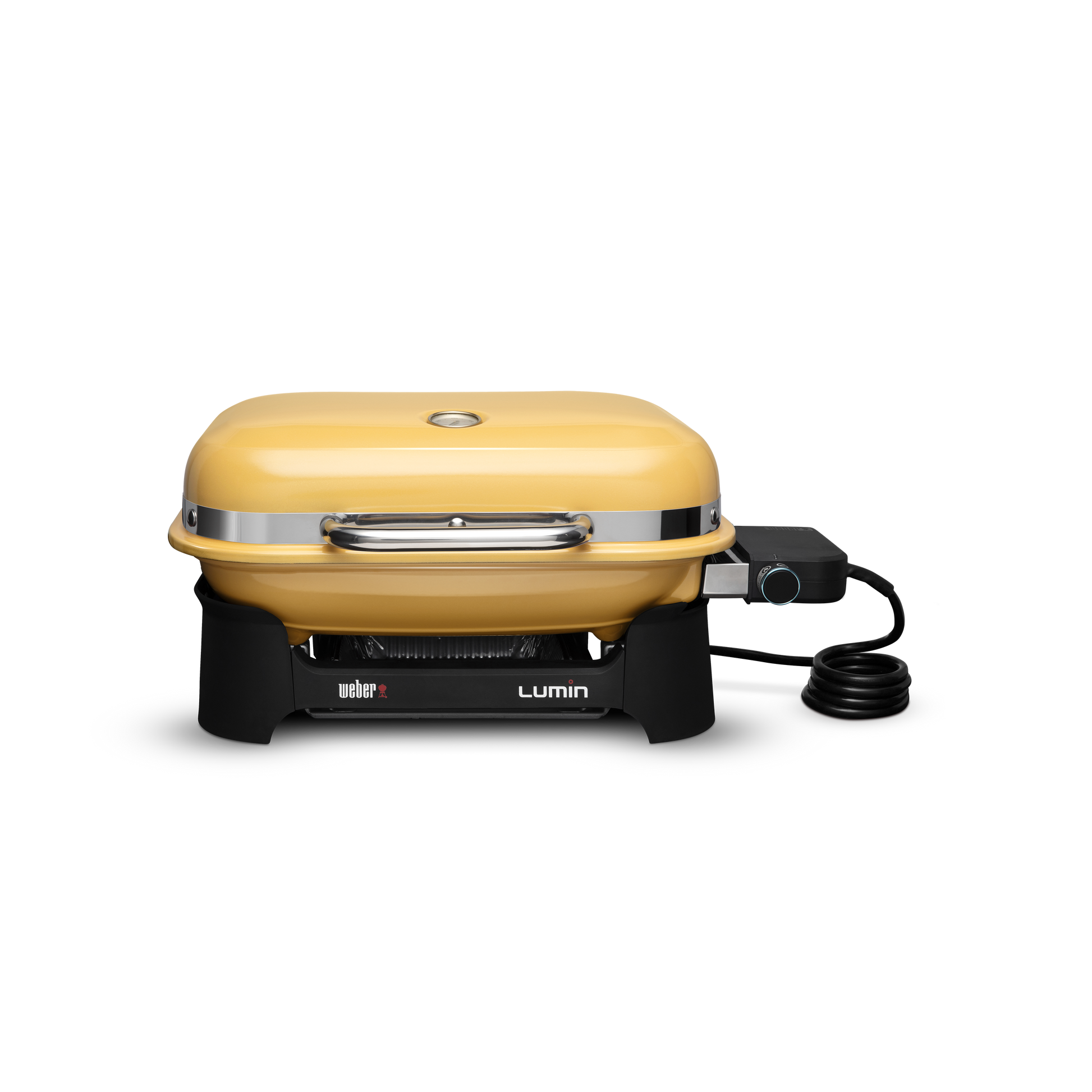 Weber Lumin Compact Electric Grill - Golden Yellow Weber Chilliwack BBQ Supply