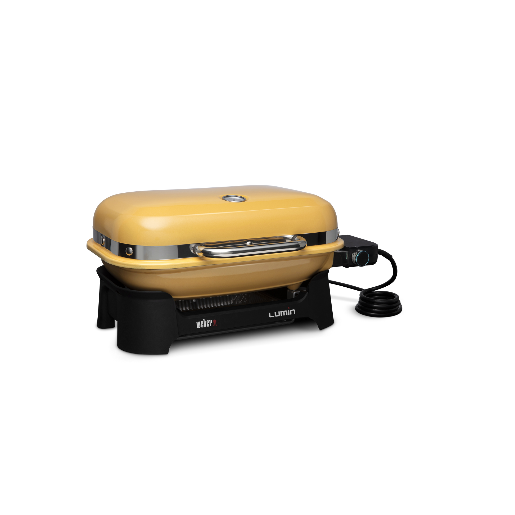 Weber Lumin Compact Electric Grill - Golden Yellow Weber Chilliwack BBQ Supply