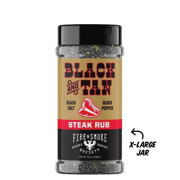 Fire & Smoke Society Black & Tan Steak Rub