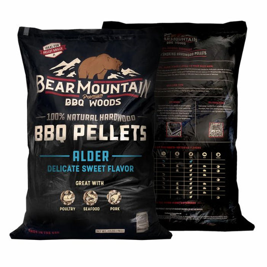 Bear Mountain Wood Pellets -Alder 20lb Bag