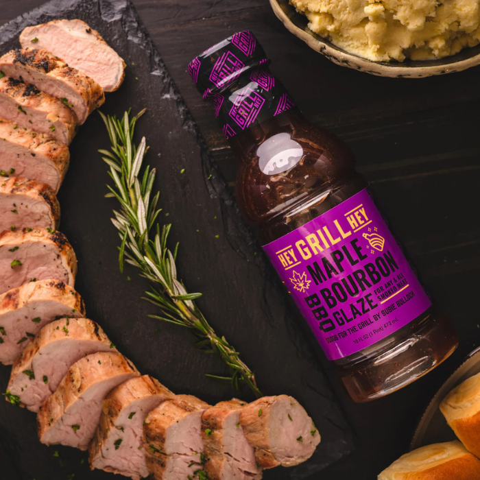 HEY GRILL HEY Maple Bourbon Grilling Sauce