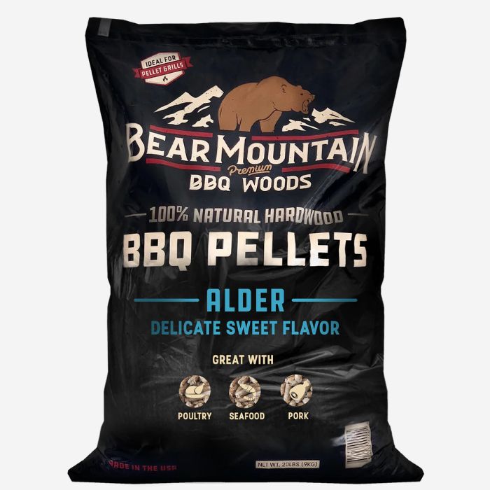 Bear Mountain Wood Pellets -Alder 20lb Bag