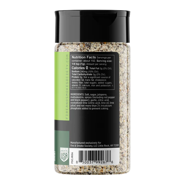 Fire & Smoke Society Charred Chile & Lime Rub