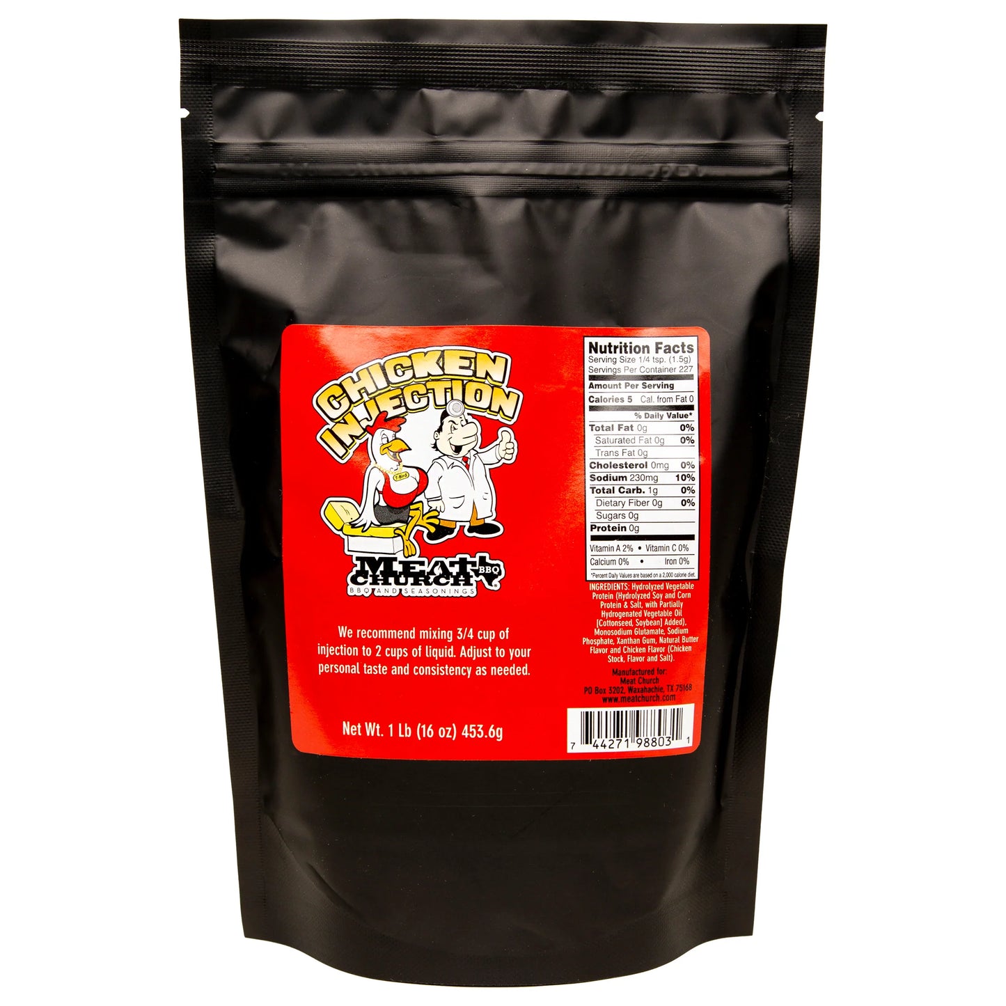 Meat Church T-Bird's Chicken Injection - 16oz