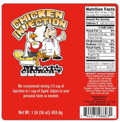 Meat Church T-Bird's Chicken Injection - 16oz