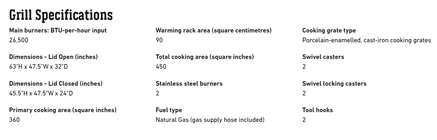 Weber Spirit E-215 Gas Grill (Natural Gas)