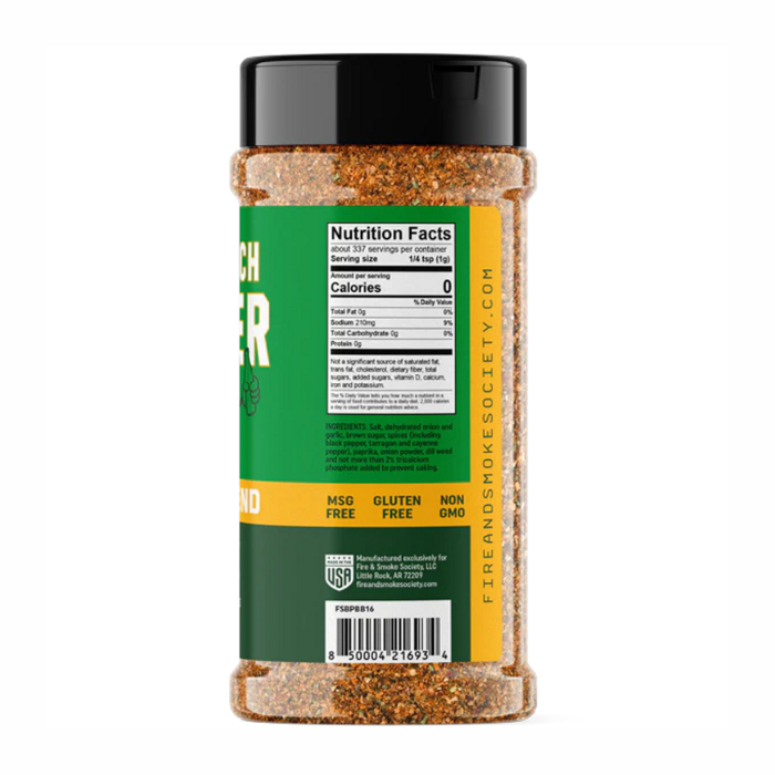 Fire & Smoke Society Back Porch Burger Rub