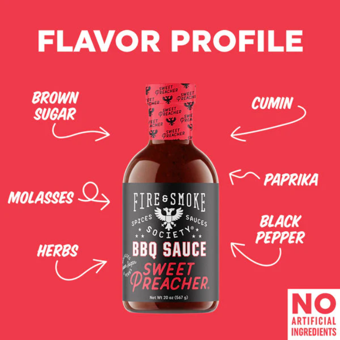 Fire & Smoke Society Sweet Preacher Sauce