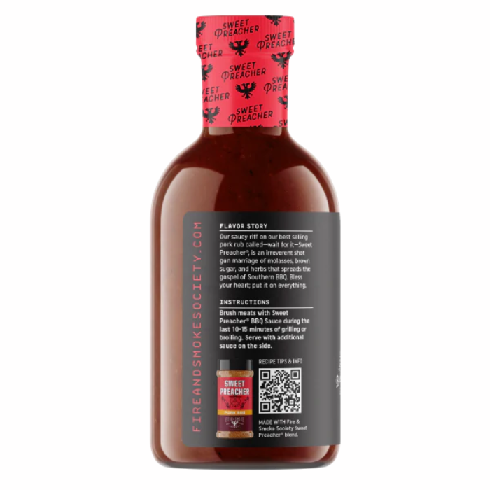 Fire & Smoke Society Sweet Preacher Sauce