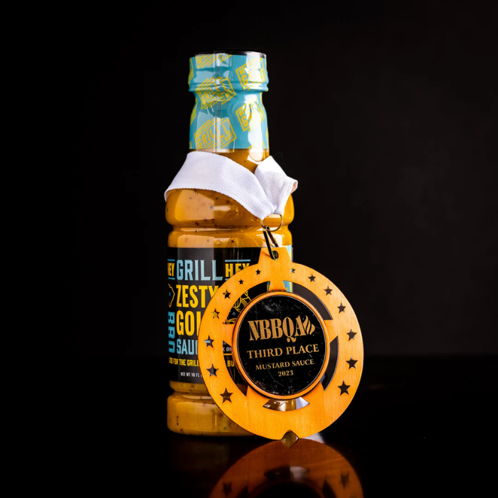 Hey Grill Hey Zesty Gold BBq Sauce