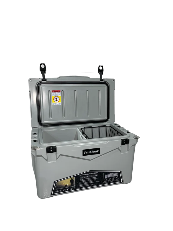 TruFloat 45QT Cooler- Cool Grey