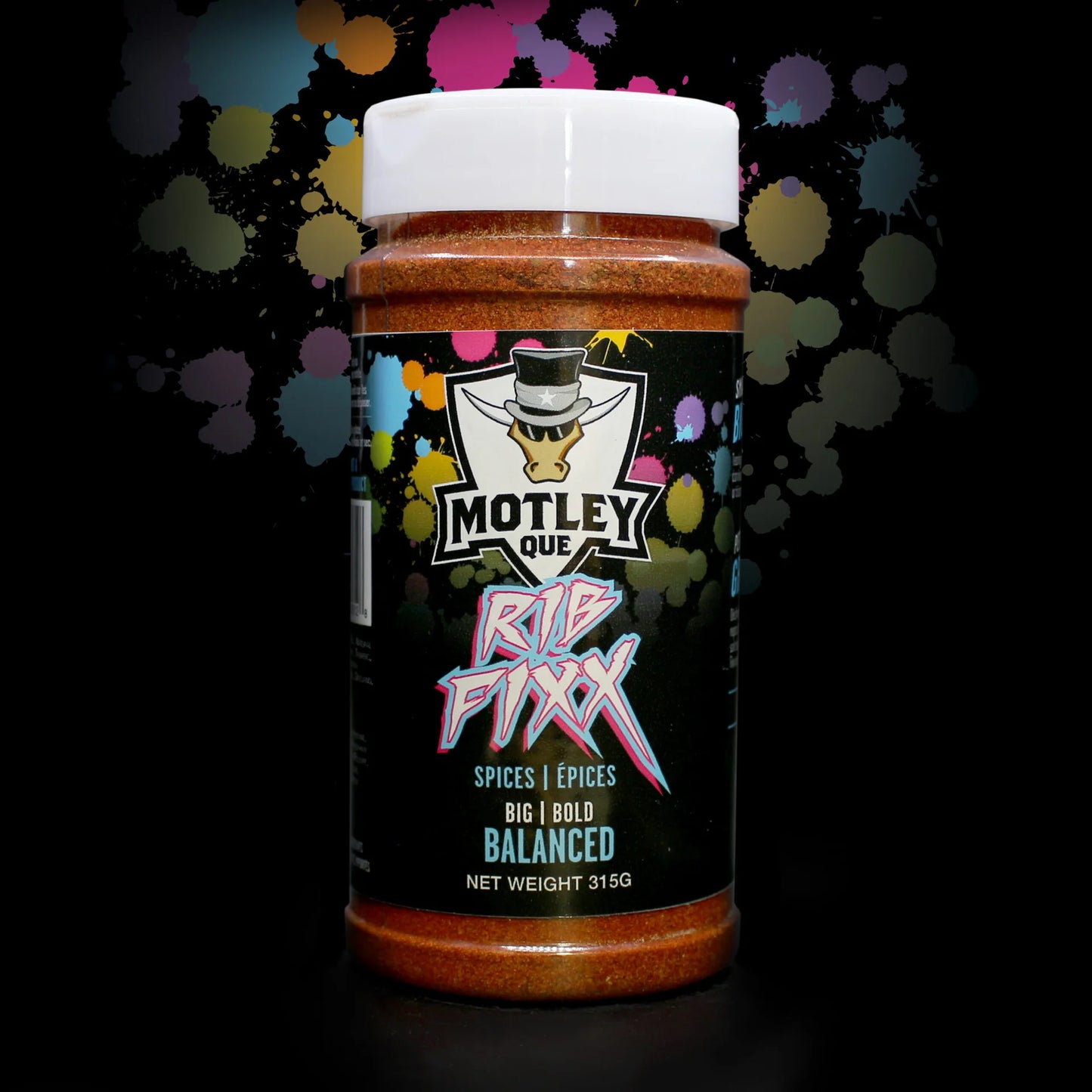 Motley Que Rib Fixx 355 g