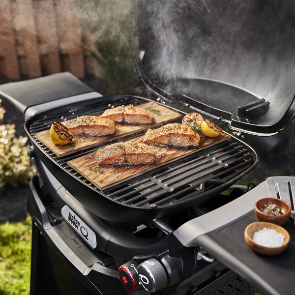 Weber Q2800N+ Portable Propane Gas Grill in Midnight Black