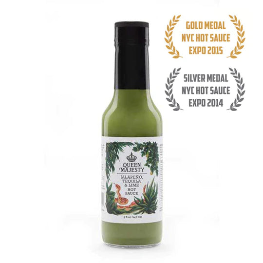 Queen Majesty Jalapeño Tequila & Lime Hot Sauce