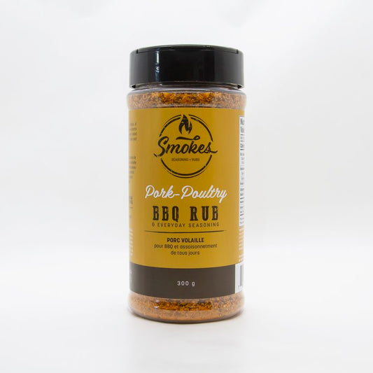 Smokes Seasoning + Rubs- Pork-Poultry 300 g