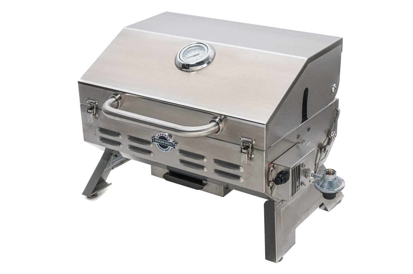 Jackson Grills Versa 100 Portable Stainless Steel Gas Grill