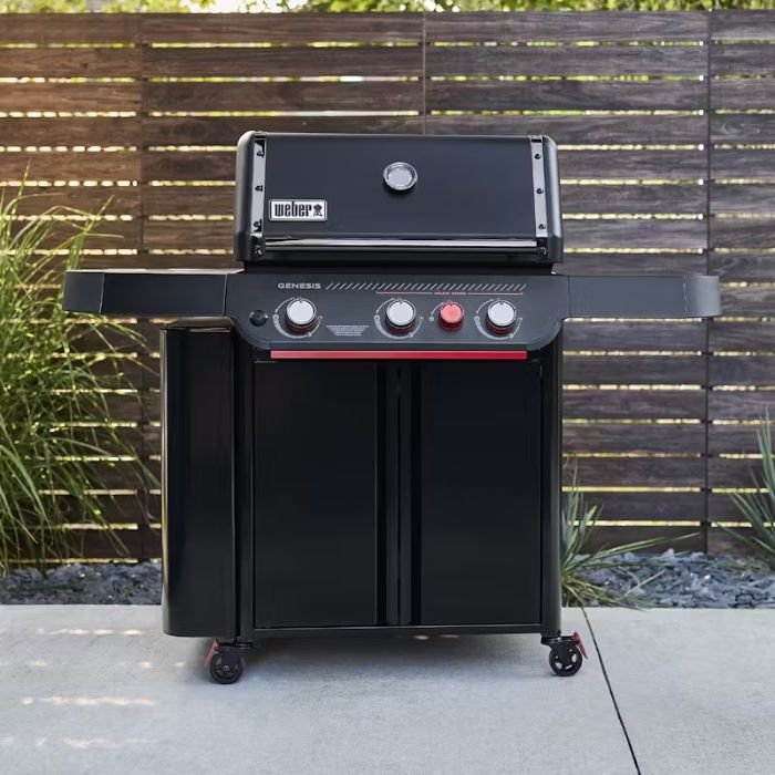 Weber Genesis® E-330 Gas Grill Stealth® Edition (Natural Gas) 3 Burners | Natural Gas