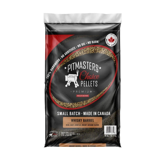 Pitmasters Choice Pellets Whiskey Barrel (40lbs)