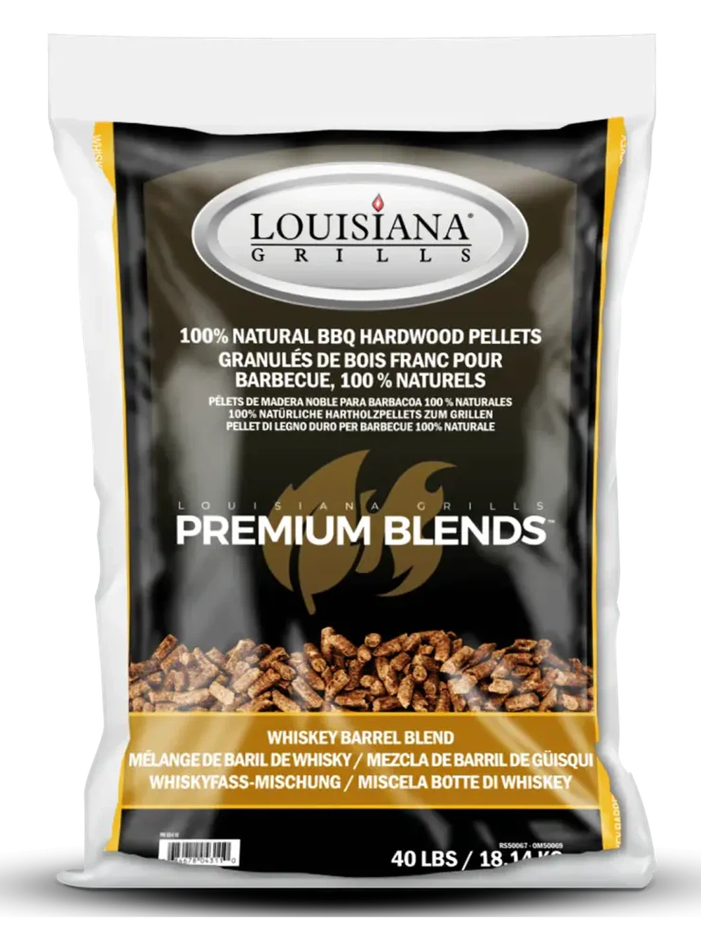 Louisiana Grills Whiskey Blend Mesquite Pellets 40 lbs