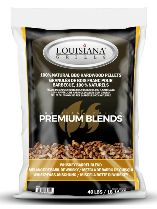 Louisiana Grills Whiskey Blend Mesquite Pellets 40 lbs
