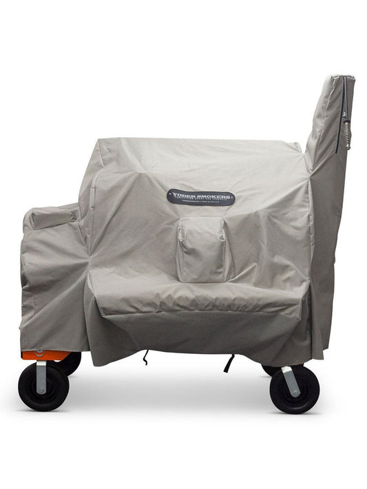 Yoder Smokers All-weather Fitted Cover – Fixed stack accessory for ys1500 fixed stack models Yoder Smokers Chilliwack BBQ Supply