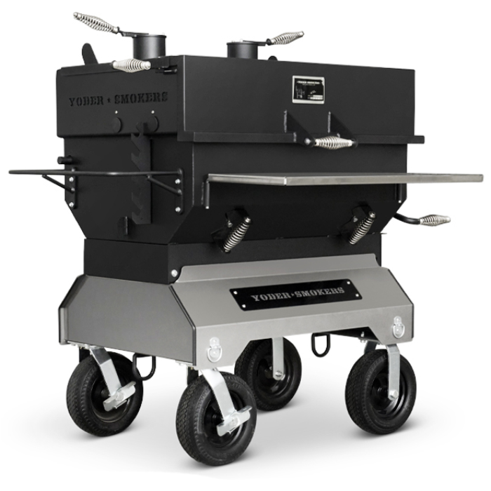 Yoder 24×36 Flat Top Competition Charcoal Grill