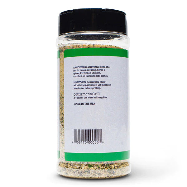 Cattleman's Grill Ranchero Seasoning