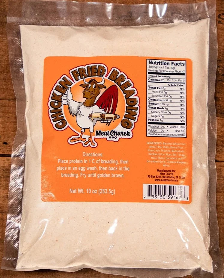 Meat Church Chicken Fried Steak Breading - 10oz