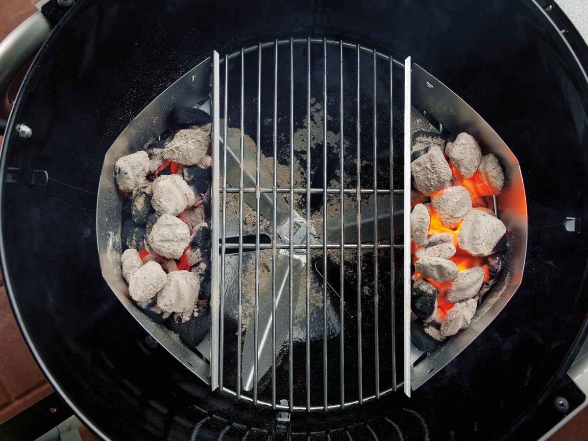 Master-Touch Charcoal Grill 22" Deep Ocean Blue Weber Chilliwack BBQ Supply