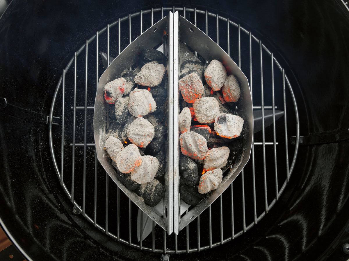 Master-Touch Charcoal Grill 22" Deep Ocean Blue Weber Chilliwack BBQ Supply