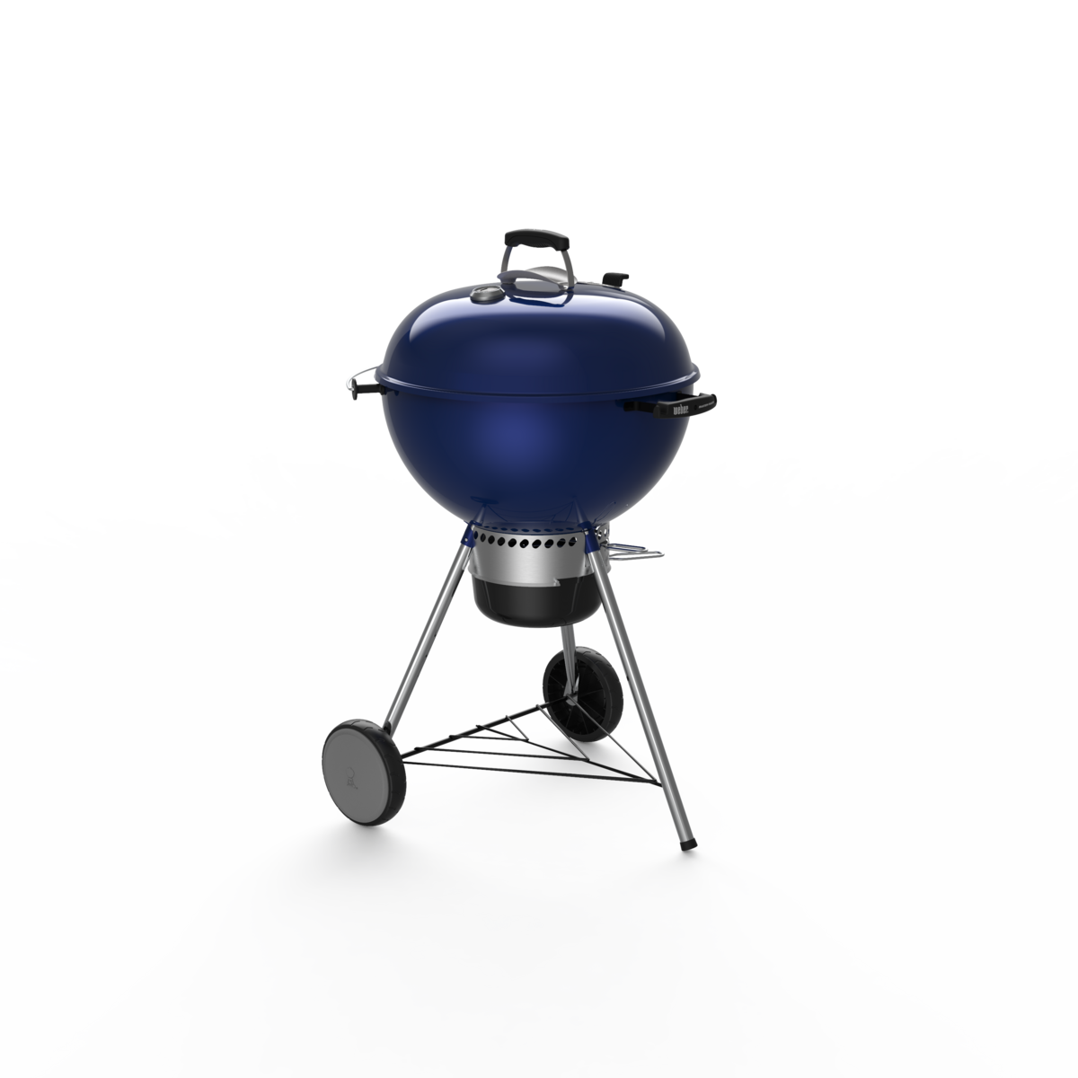 Master-Touch Charcoal Grill 22" Deep Ocean Blue Weber Chilliwack BBQ Supply