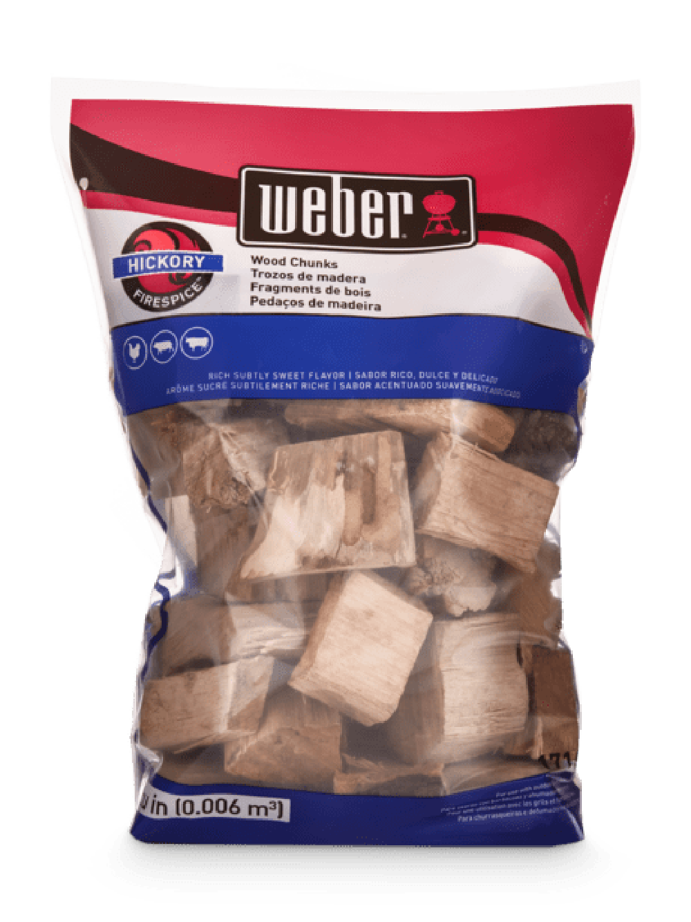 Weber Hickory Wood Chunks Weber Chilliwack BBQ Supply