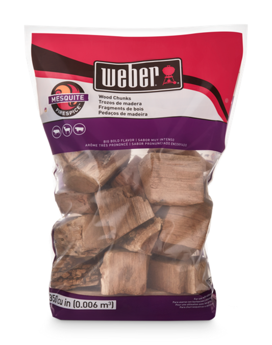 Weber Mesquite Wood Chunks Weber Chilliwack BBQ Supply