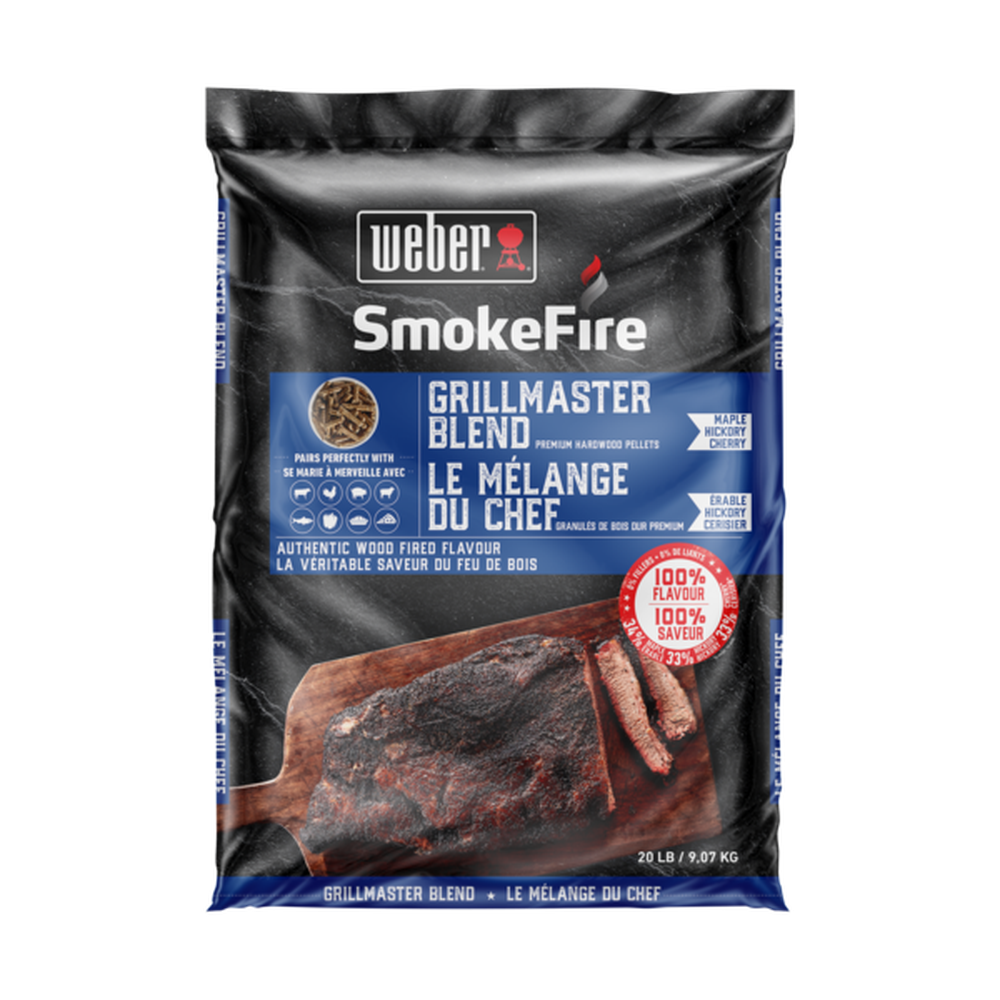 Weber Grill Master Blend Premium Hardwood Pellets Weber Chilliwack BBQ Supply