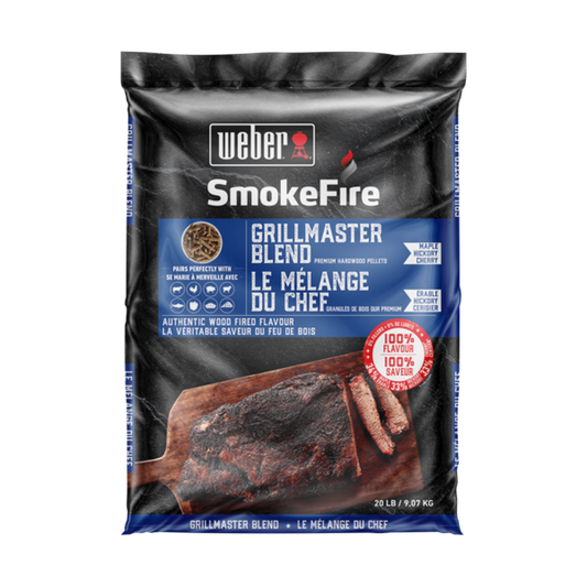 Weber Grill Master Blend Premium Hardwood Pellets Weber Chilliwack BBQ Supply