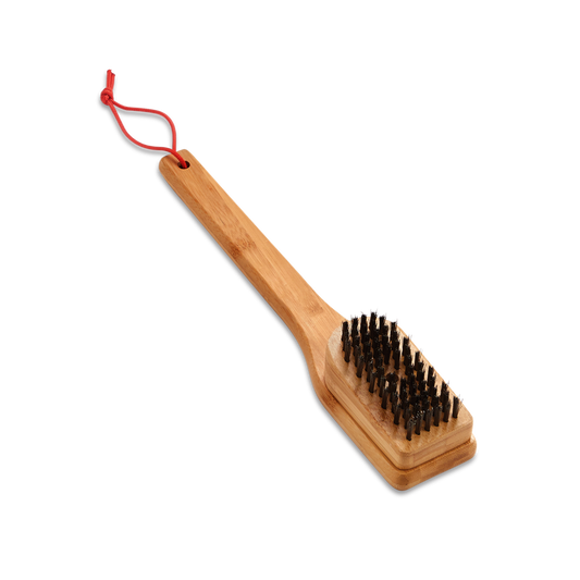 Grill Brush - 12” Bamboo Weber Chilliwack BBQ Supply