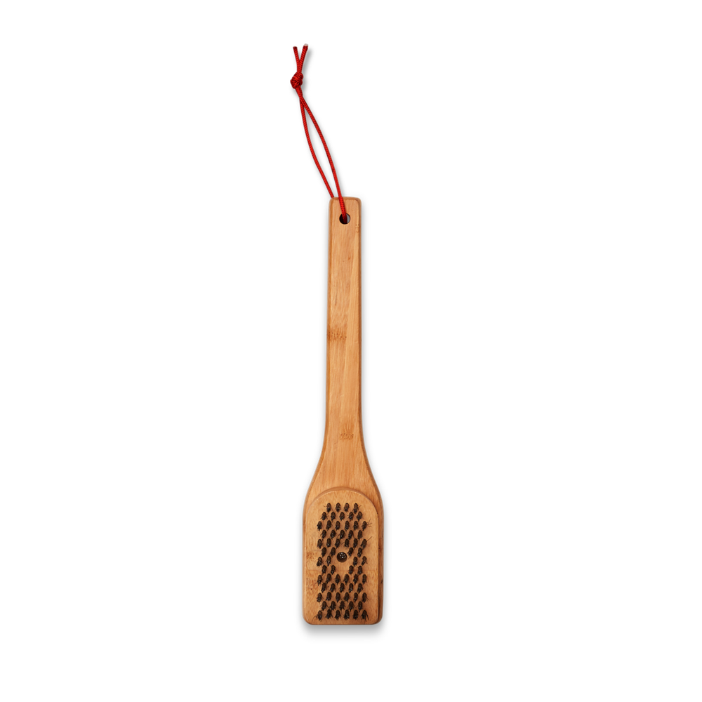 Grill Brush - 12” Bamboo Weber Chilliwack BBQ Supply