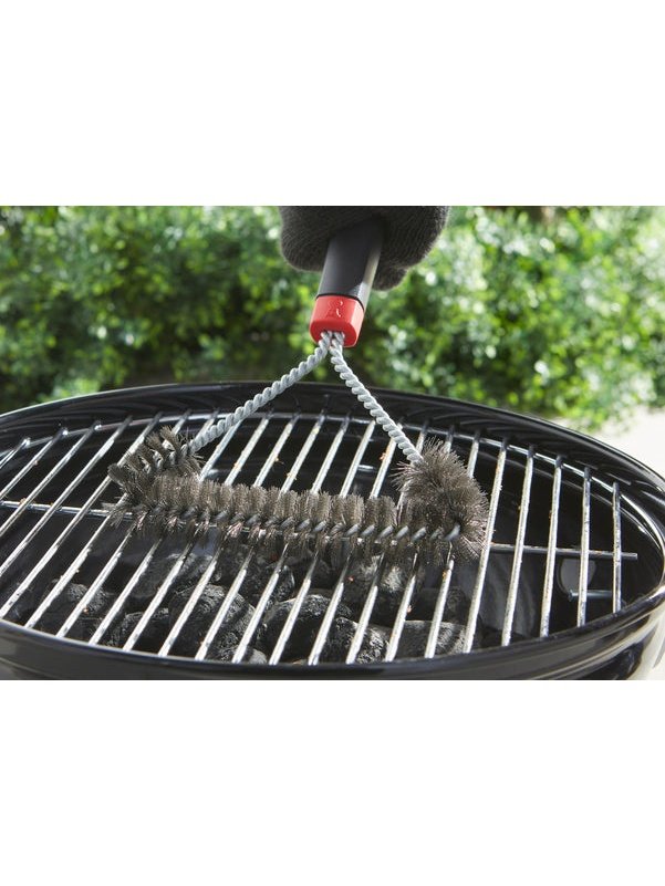 Weber Grill Brush - 12” Three-Sided Weber Chilliwack BBQ Supply