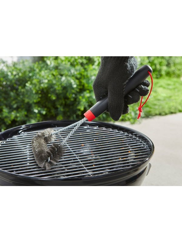 Weber Grill Brush - 12” Three-Sided Weber Chilliwack BBQ Supply