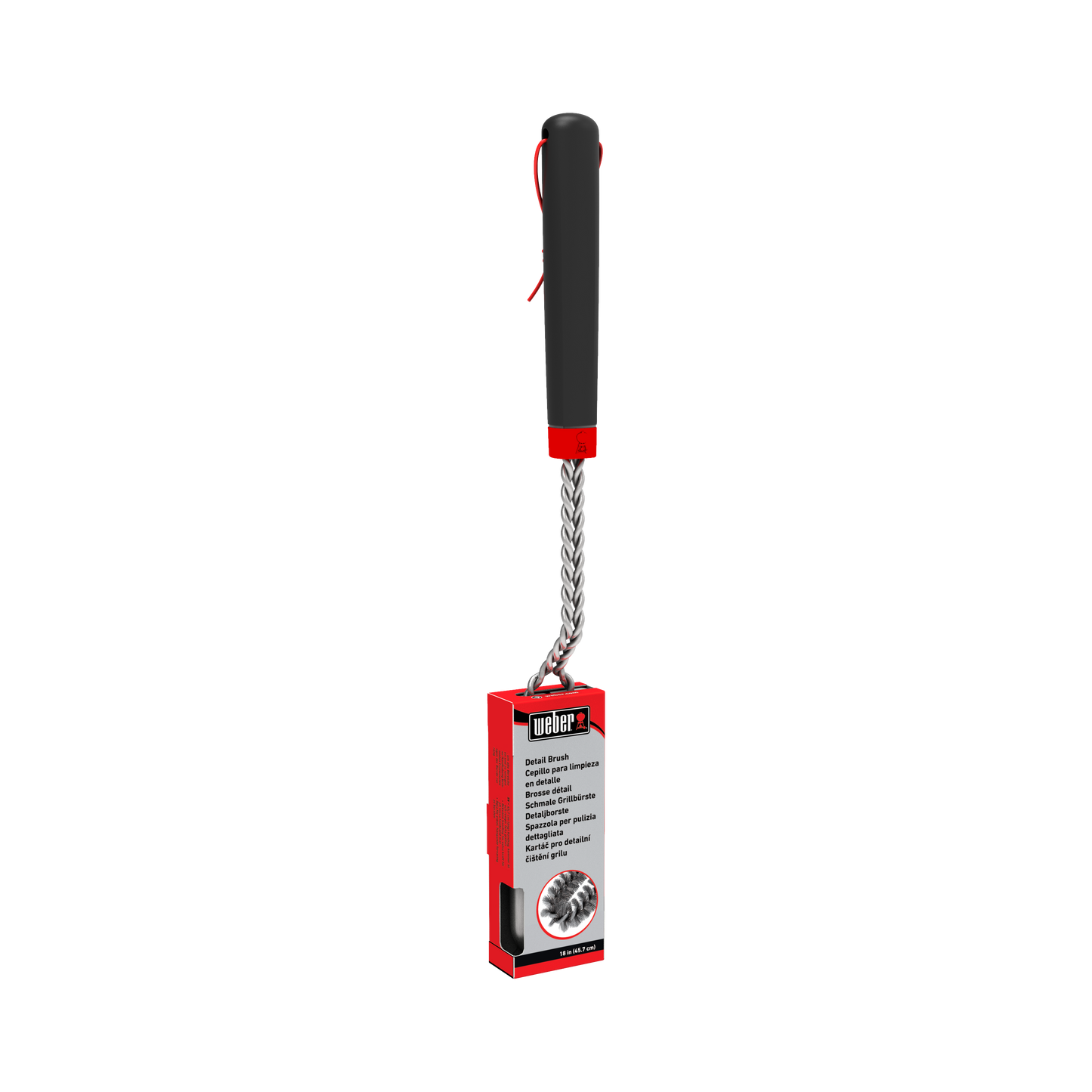 Weber Grill Brush 18” Detail Weber Chilliwack BBQ Supply
