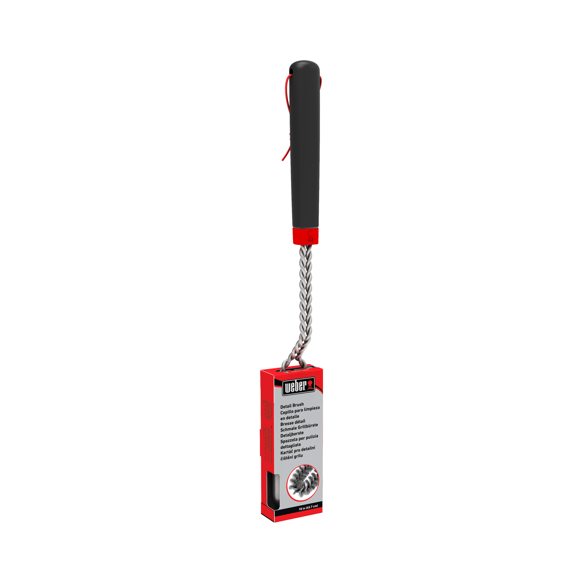 Weber Grill Brush 18” Detail Weber Chilliwack BBQ Supply