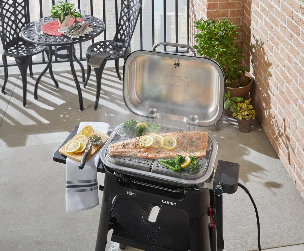Weber Versatility Expansion Kit – Lumin Compact Electric Grill Weber Chilliwack BBQ Supply