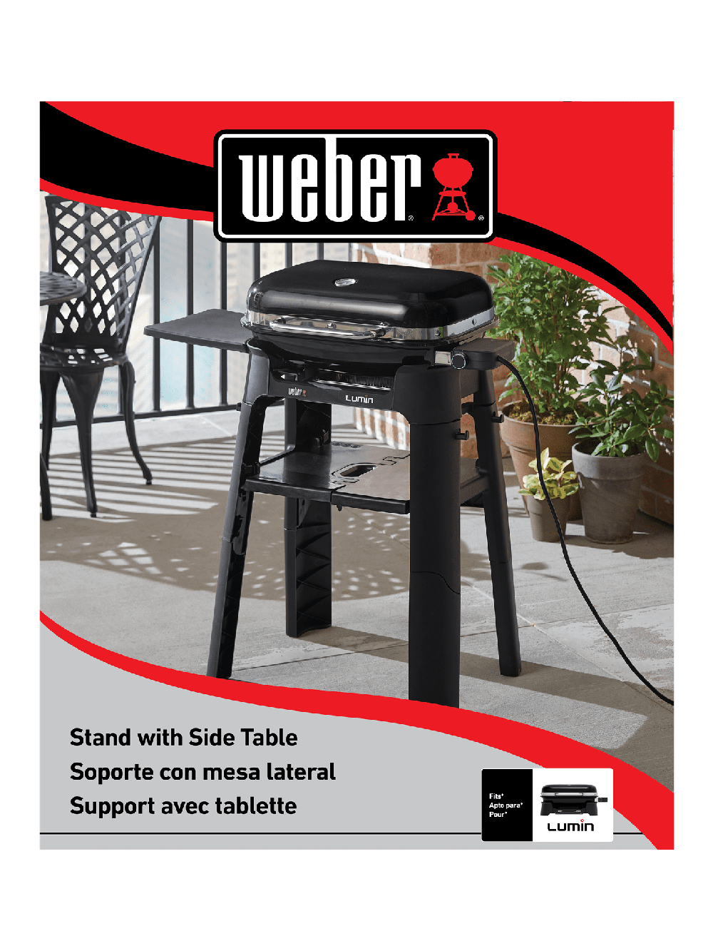 Weber Stand For Lumin Electric Grills Weber Chilliwack BBQ Supply
