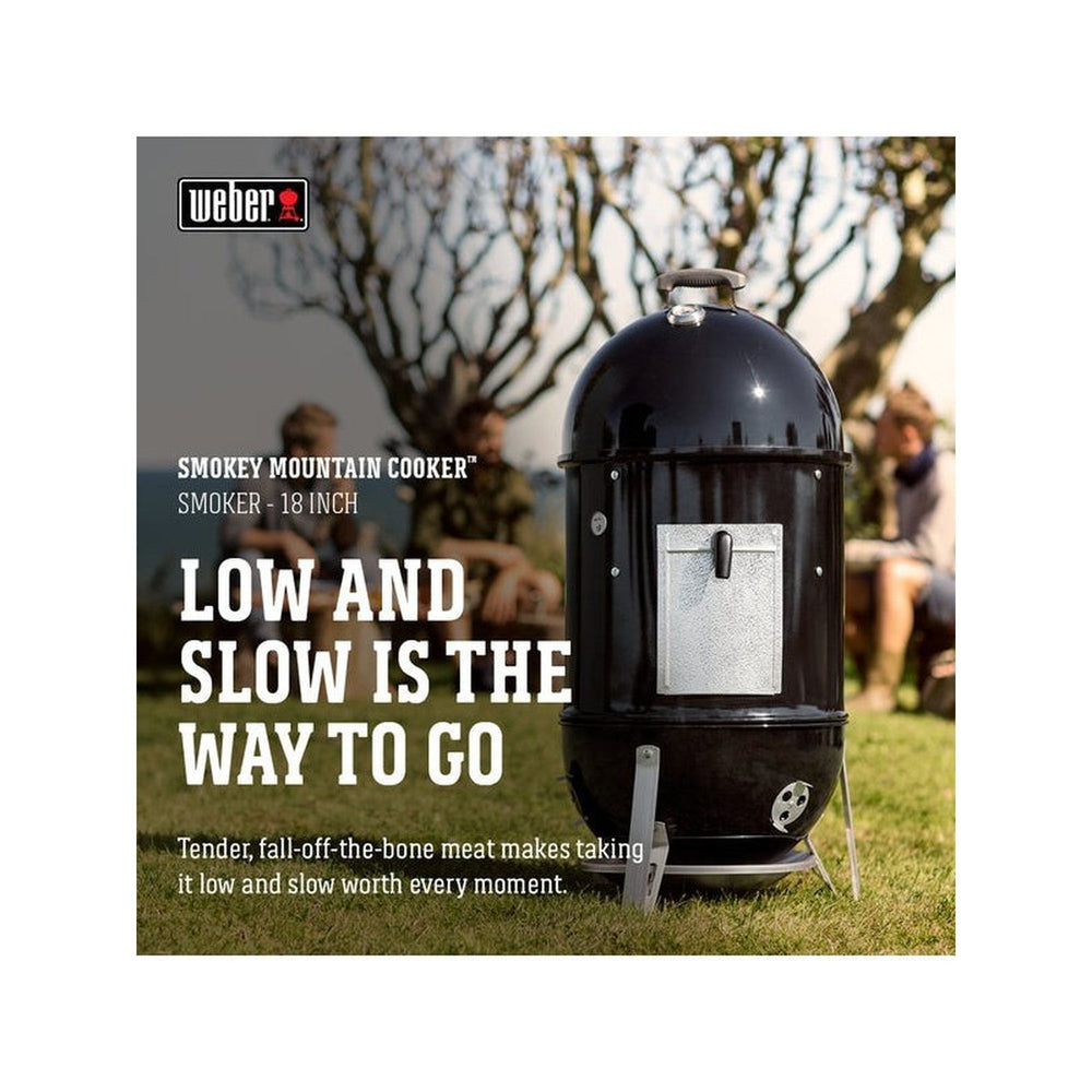 Smokey Mountain Cooker Smoker 18" Weber Chilliwack BBQ Supply